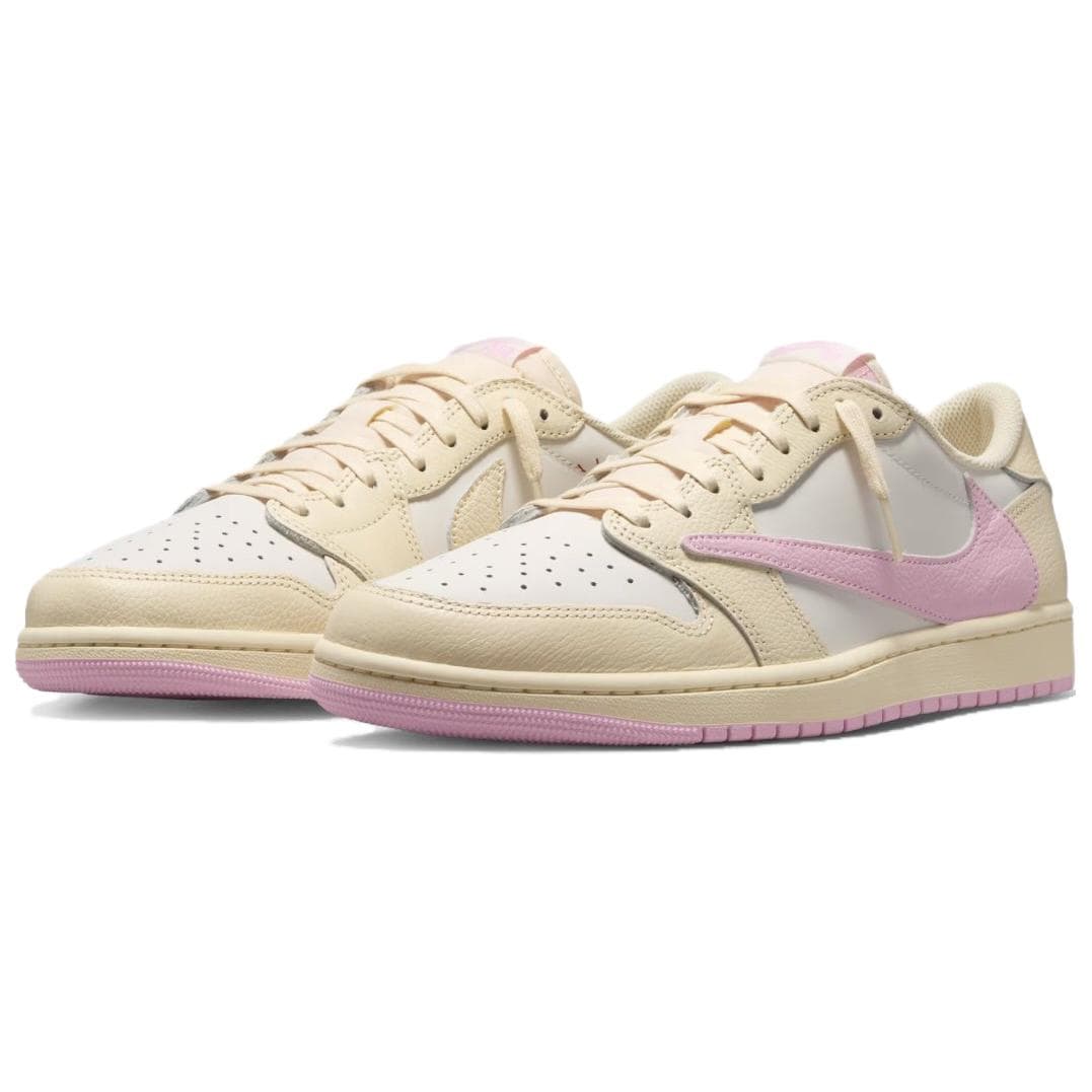 Ретро баскетбольные кроссовки Travis Scott x Jordan Air Jordan 1 - изображение 3