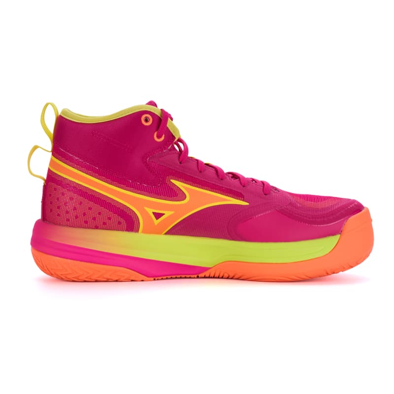 Кроссовки Mizuno NEO JUMP MID Амортизация Устойчивость к износу Противоскользящие MID Топ Волейбольные кроссовки Унисекс - изображение 2