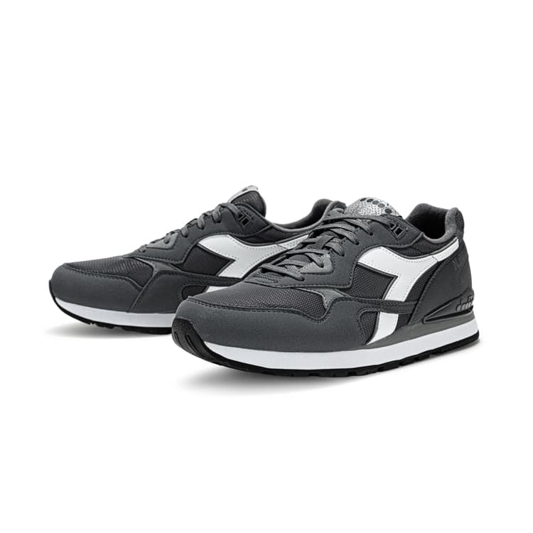 Кроссовки Diadora N.92 Повседневная обувь Низкий Топ Серый Мужской - изображение 3