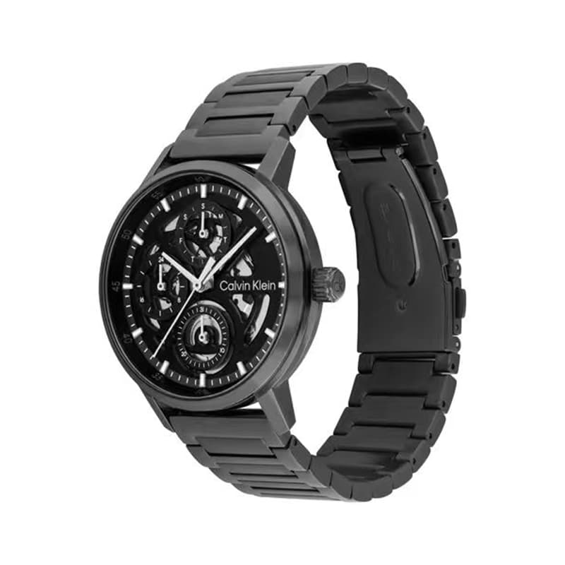 Механические часы Calvin Klein Кварцевый механизм Мужские часы 41mm*41mm*9,5mm Синий - изображение 5