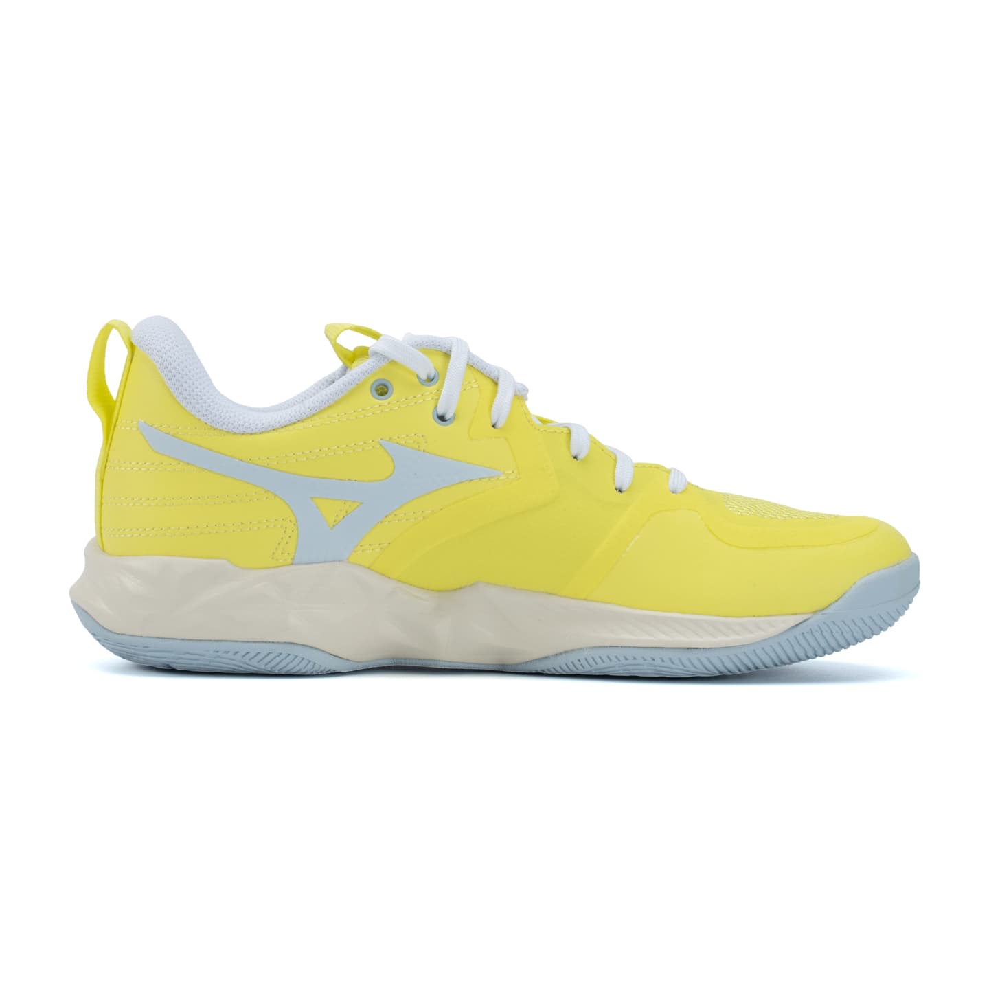 Кроссовки Mizuno WAVE MOMENTUM PRO Волейбольные кроссовки Низкий Топ Лимонно-желтый Женские - изображение 2