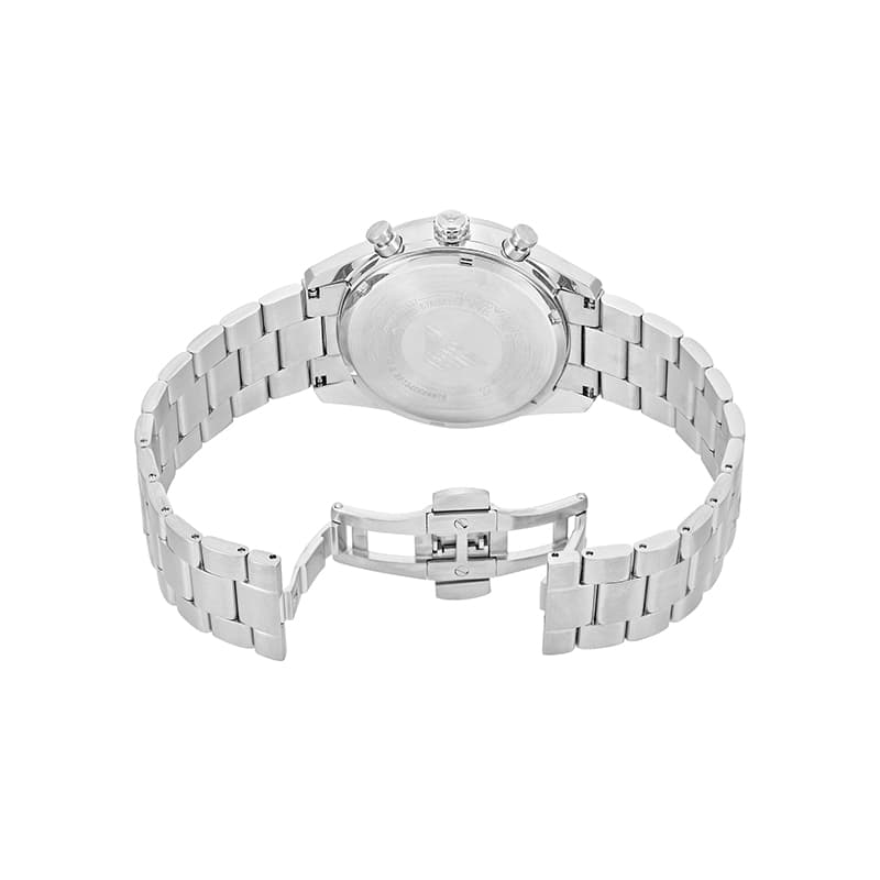Механические часы EMPORIO ARMANI Часы на запястье Кварцевый механизм Нержавеющая сталь Шнуровка 42 мм Зеленый циферблат Мужские часы - изображение 5