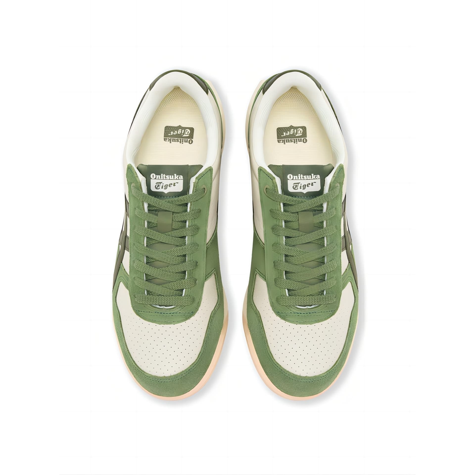 Кроссовки Onitsuka Tiger Ultimate 81 Low Casual Shoes Унисекс Зеленый - изображение 5