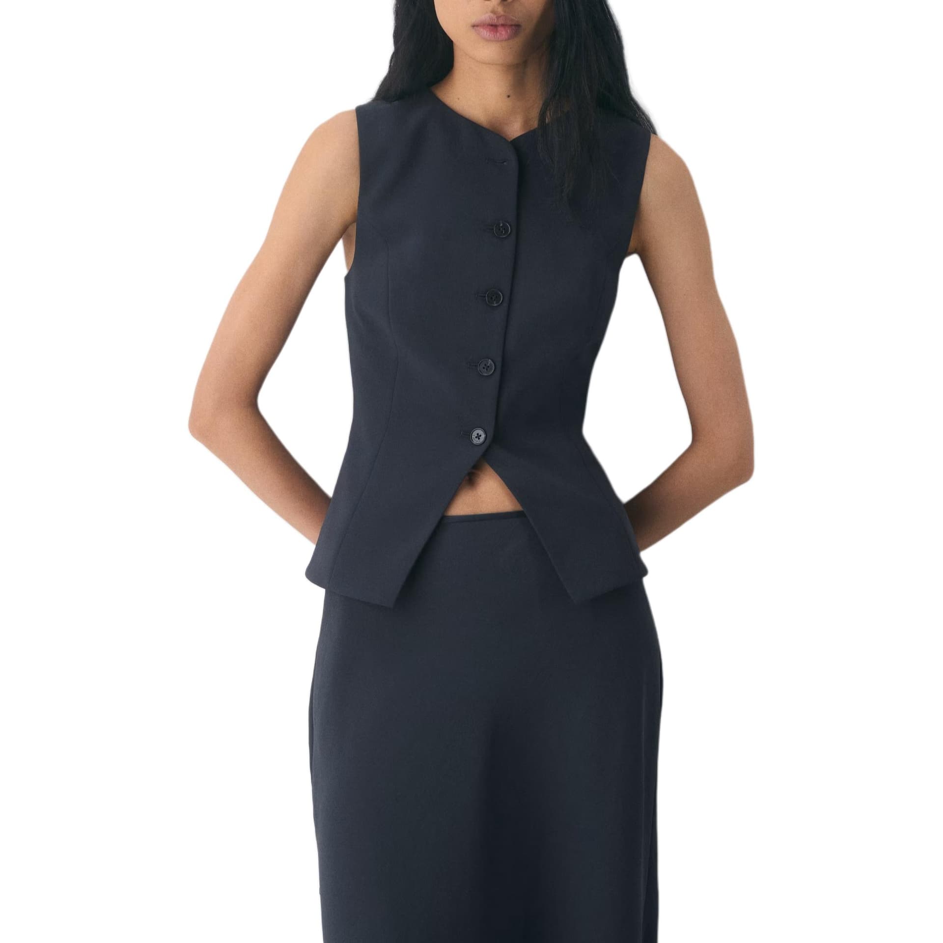 Aritzia Midnight Blue Женские жилеты - изображение 3