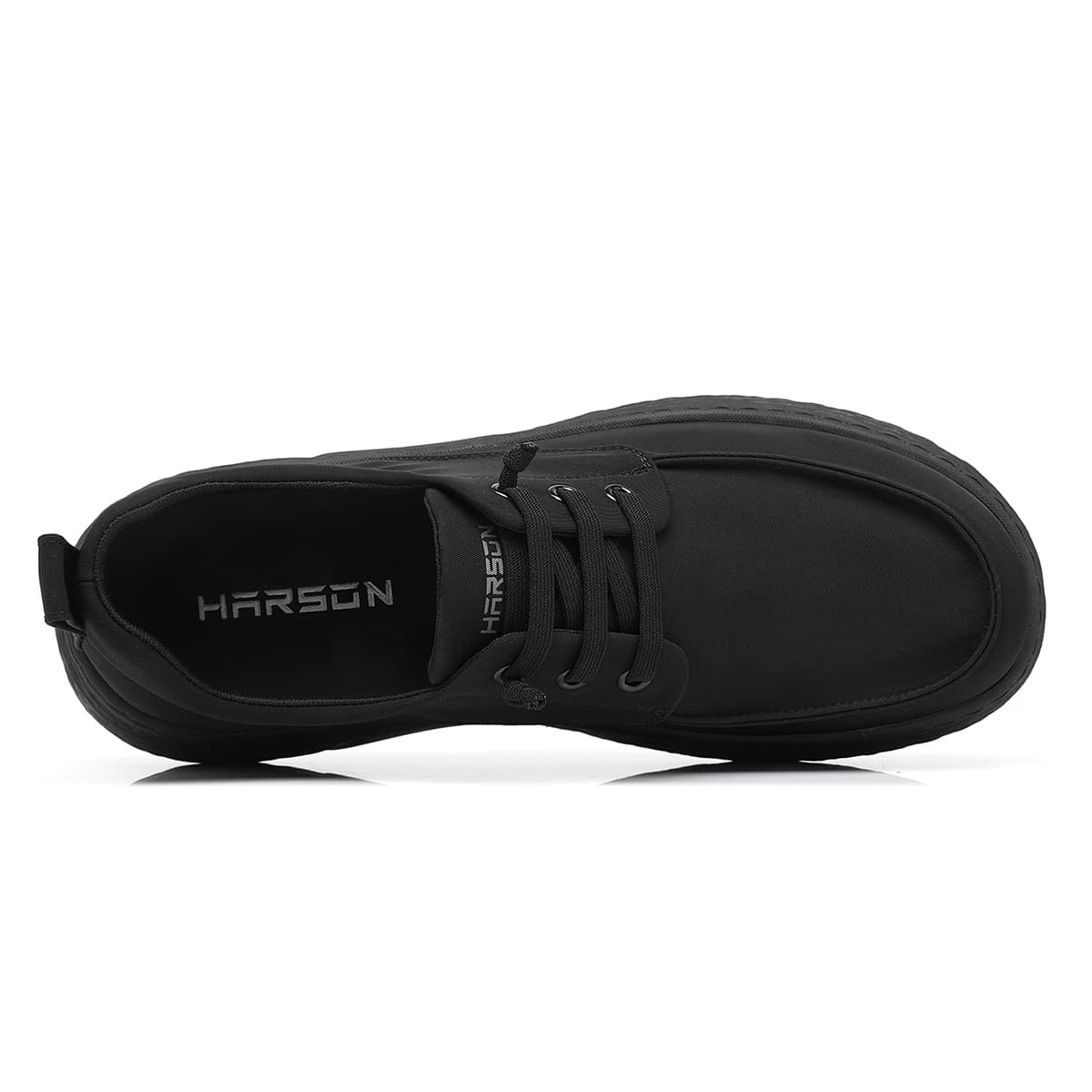 Кеды HARSON Low Top Canvas Shoes Мужские Черные - изображение 3