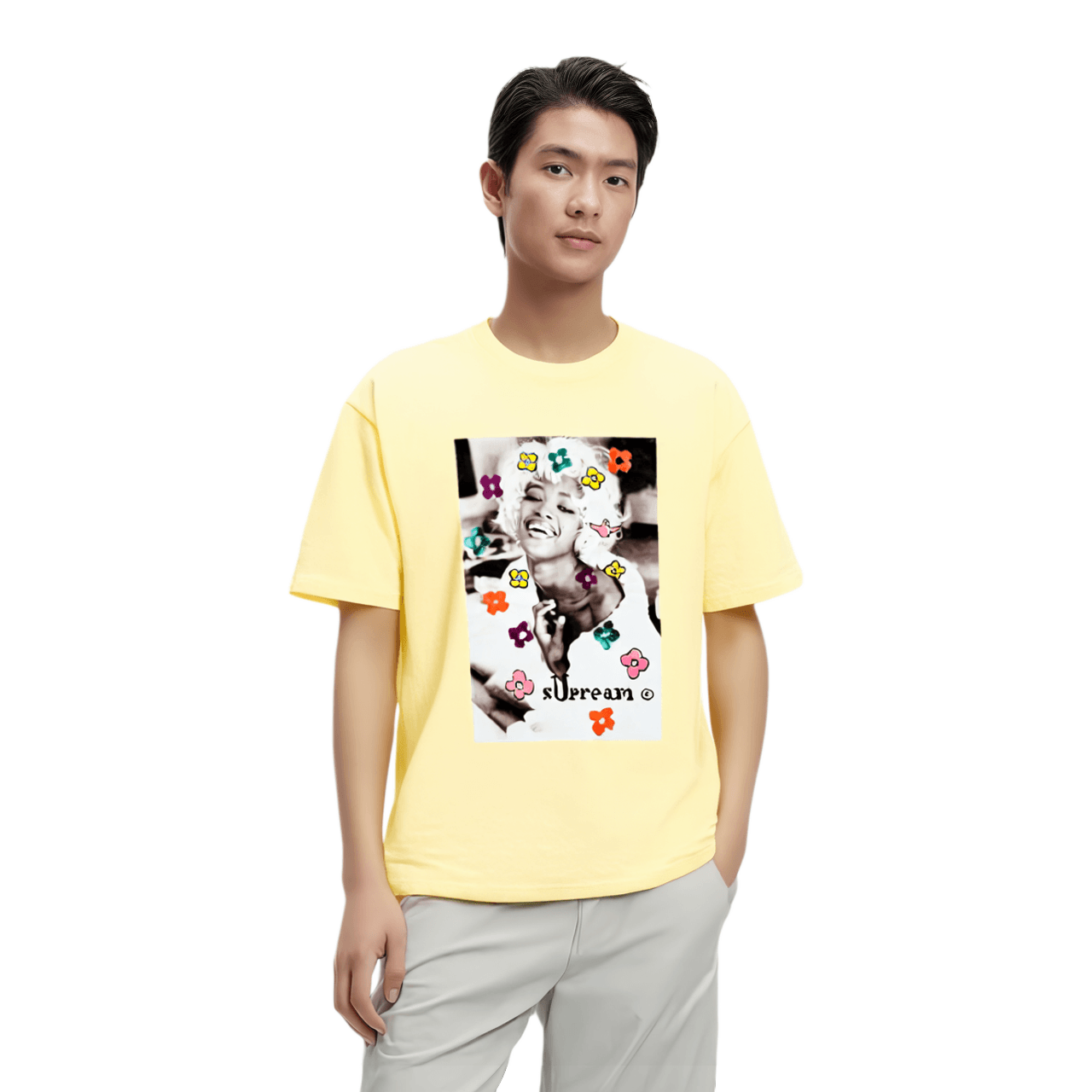 Футболка Supreme Naomi Tee Light Yellow - изображение 2
