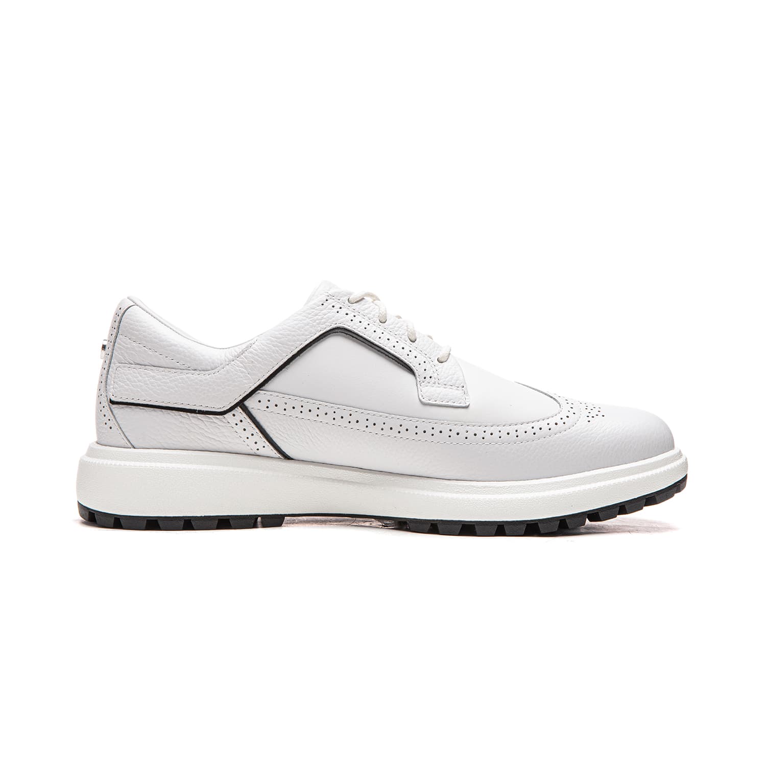 Кроссовки для гольфа LI NING 1990 Golf Shoes MID Top Standard White Black Men's - изображение 2