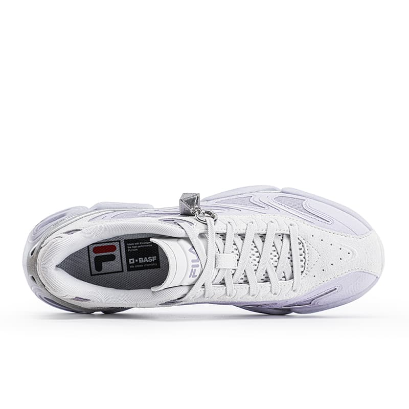 Кроссовки FILA VETTA SC массивные кроссовки Low Top серо-фиолетовые женские - изображение 4
