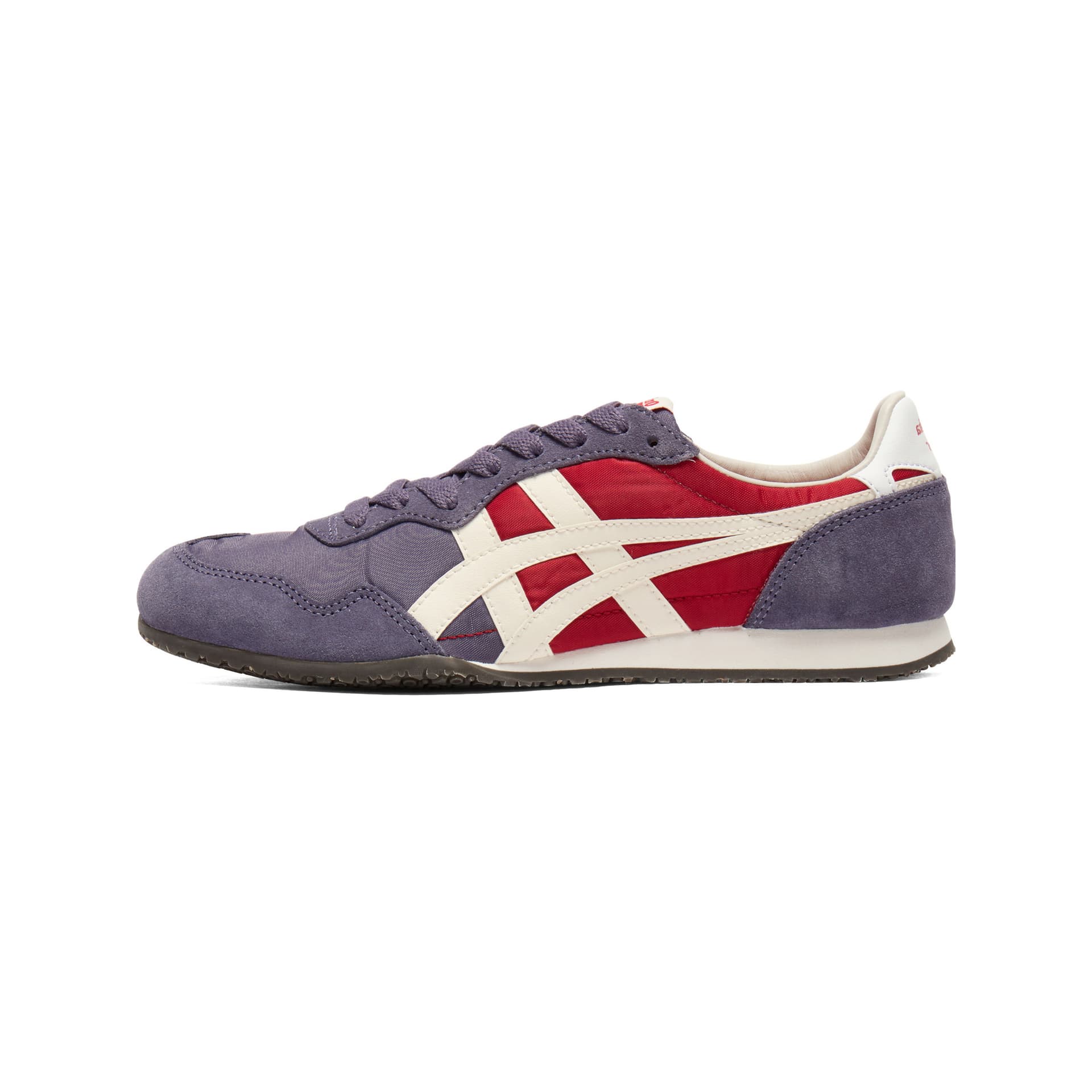 Кроссовки Onitsuka Tiger Serrano Коровья кожа текстиль синтетическая кожа повседневная обувь унисекс фуксия - изображение 1