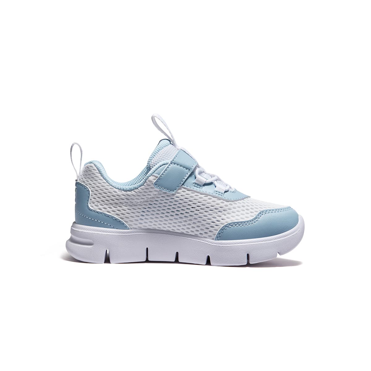 Кроссовки FILA KIDS Performance FPH противоскользящие устойчивые к истиранию низкий отскок детские беговые кроссовки белый и синий - изображение 2