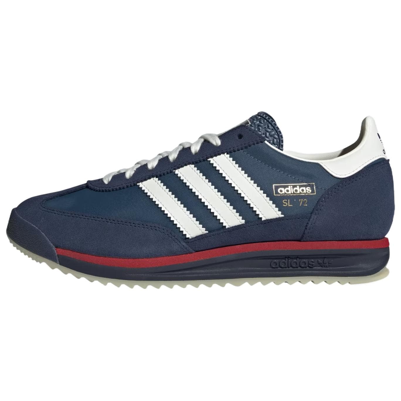Кроссовки Adidas Originals SL 72 RS Повседневная обувь Low Топ Сине-белый Мужской - изображение 1