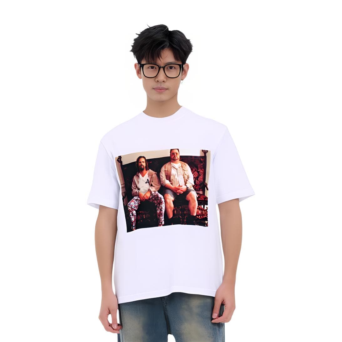 Футболка PALACE Dude T-Shirt White - изображение 4