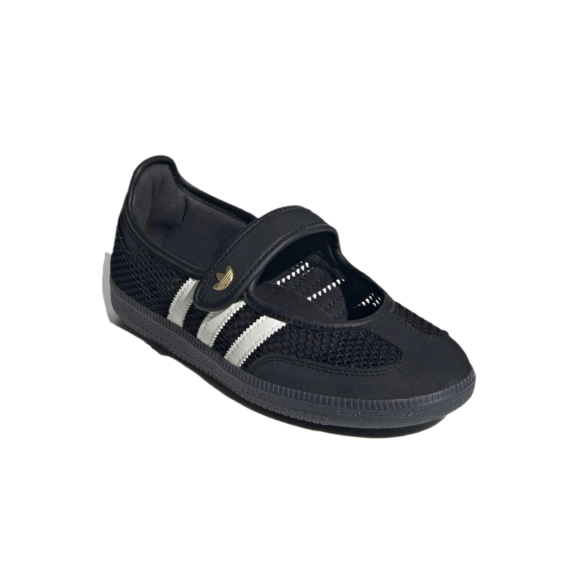 Adidas Originals Samba Jane Туфли Мэри Джейн Черный Нефритовый Белый Женские - изображение 2