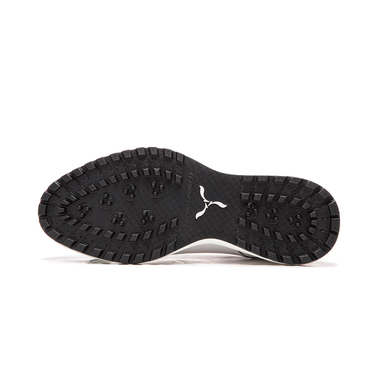 Кроссовки для гольфа LI NING 1990 Golf Shoes MID Top Standard White Black Men's - изображение 6