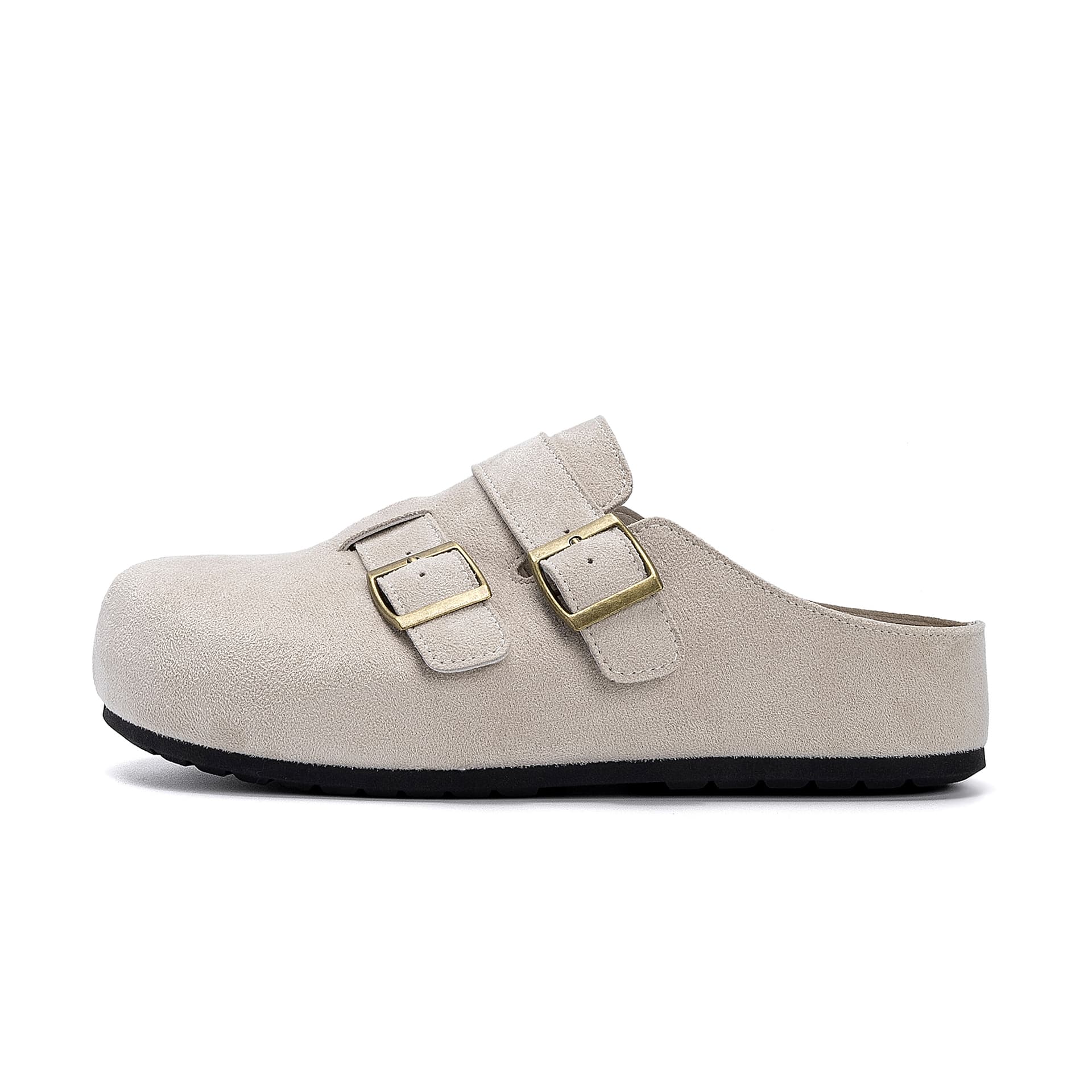 Сандалии HUANQIU Обувь в стиле Birkenstock Бежевый (Скрытый каблук) Мужская - изображение 1