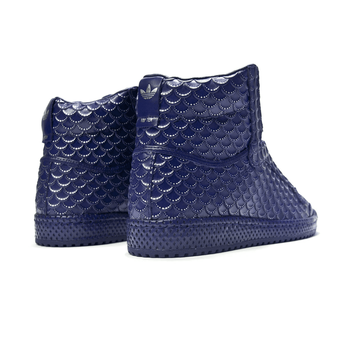 Кроссовки Adidas Originals Top Ten High Топ Скейтборд Обувь Мужская Синяя - изображение 4