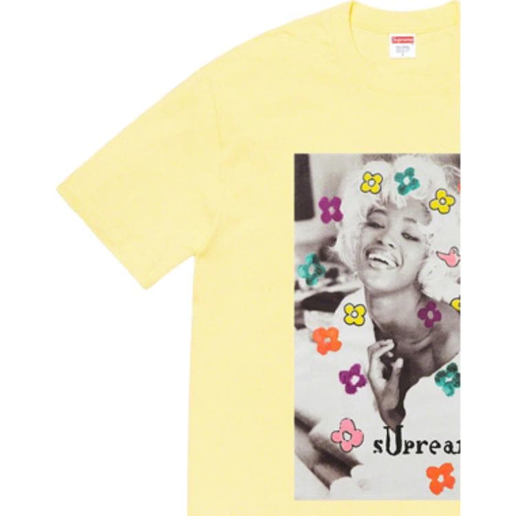 Футболка Supreme Naomi Tee Light Yellow - изображение 5