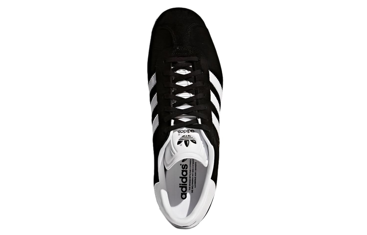 Кроссовки adidas Gazelle Black White Gold - изображение 5