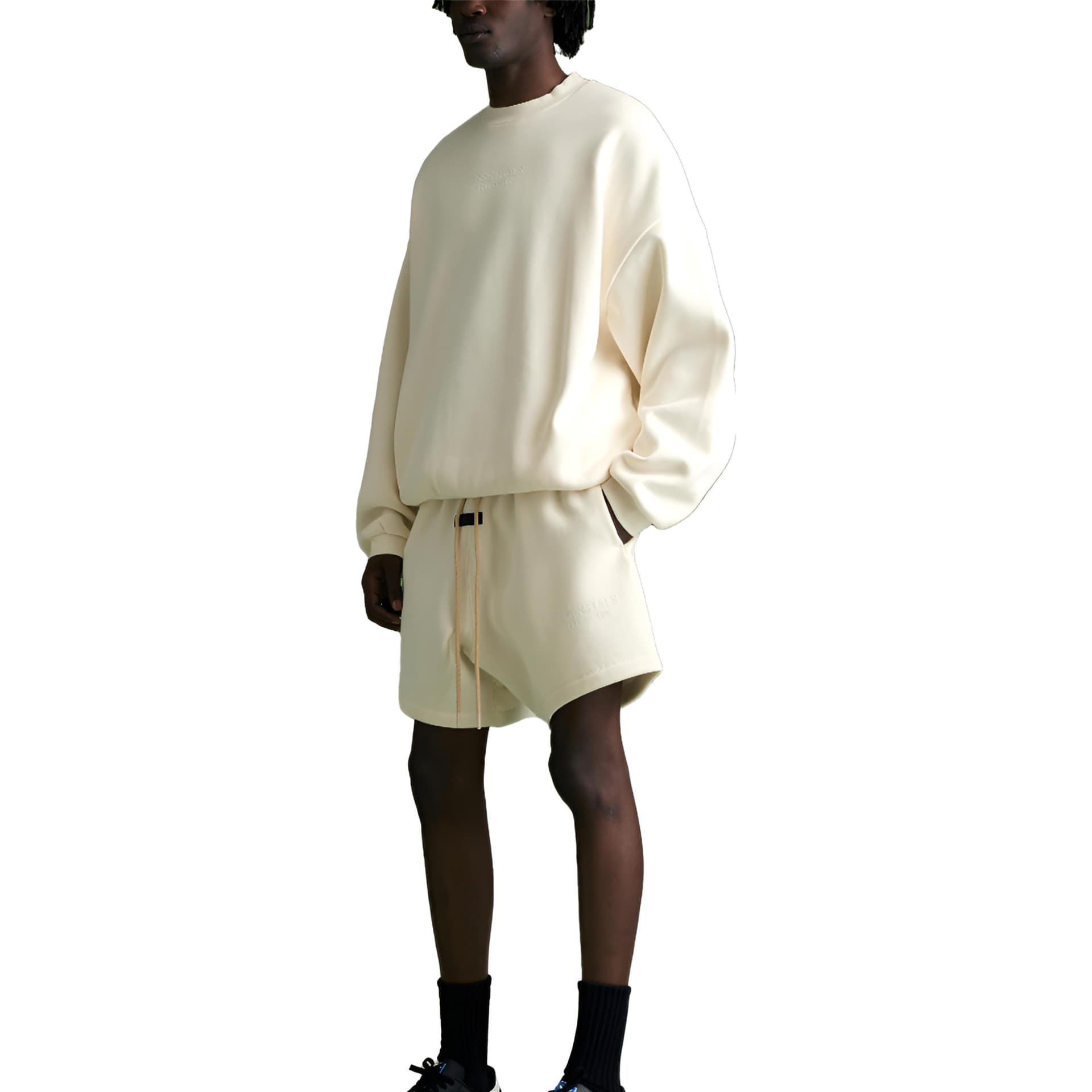 Шорты Fear of God Essentials Cloud Dancer - изображение 6