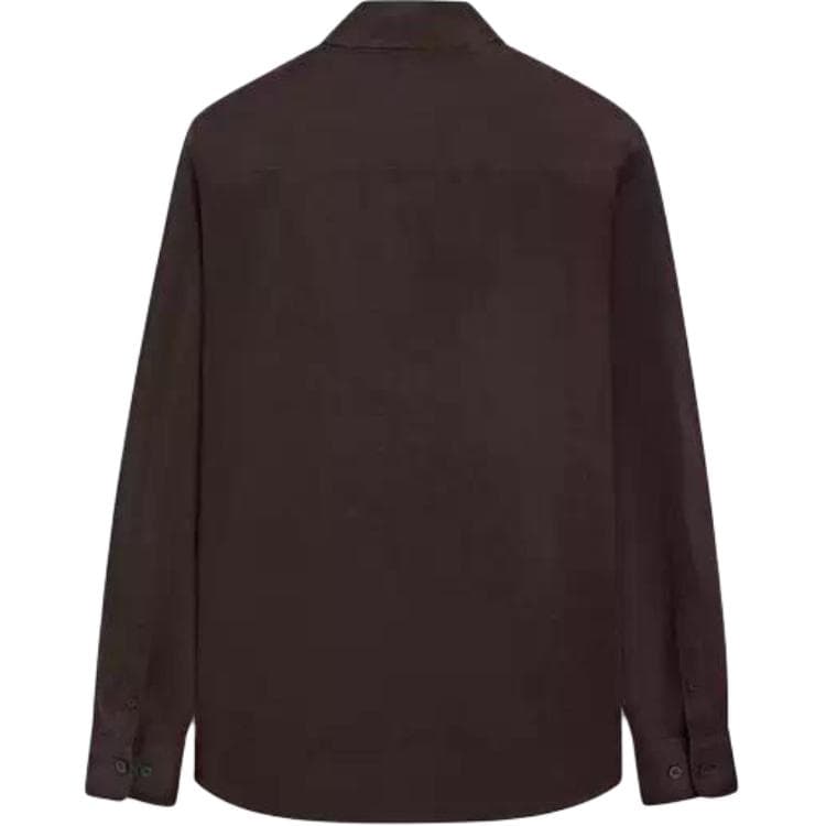 Рубашка Massimo Dutti Темно-красный Мужской Рубашки - изображение 2