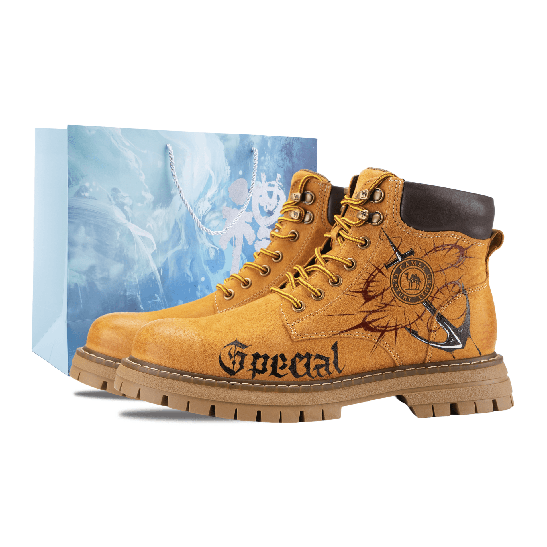 Ботинки CAMEL 10cm 4cm - изображение 1
