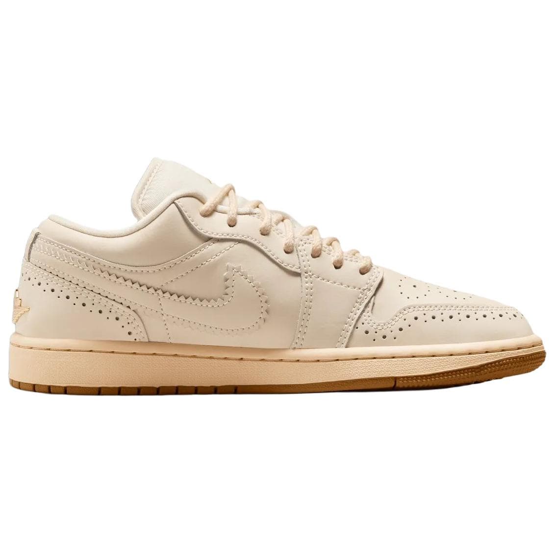 Ретро баскетбольные кроссовки Jordan Air Jordan 1 Ретро Баскетбольные Кроссовки Бежевые Женские - изображение 2