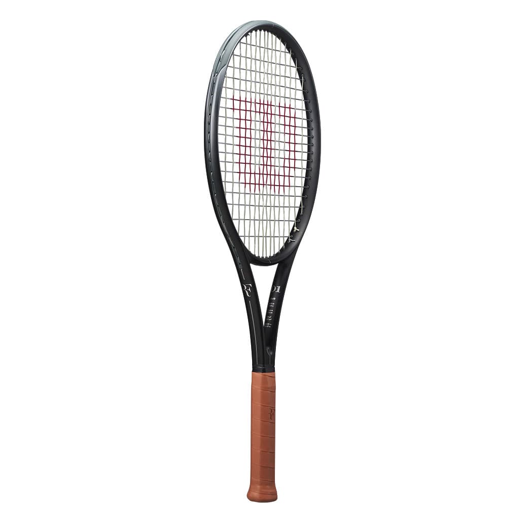 Wilson RF 01 FRM 2 300g Ракетка Вес 98 квадратных дюймов Голова Размер Черный Серебряный Градиент Унисекс - изображение 7
