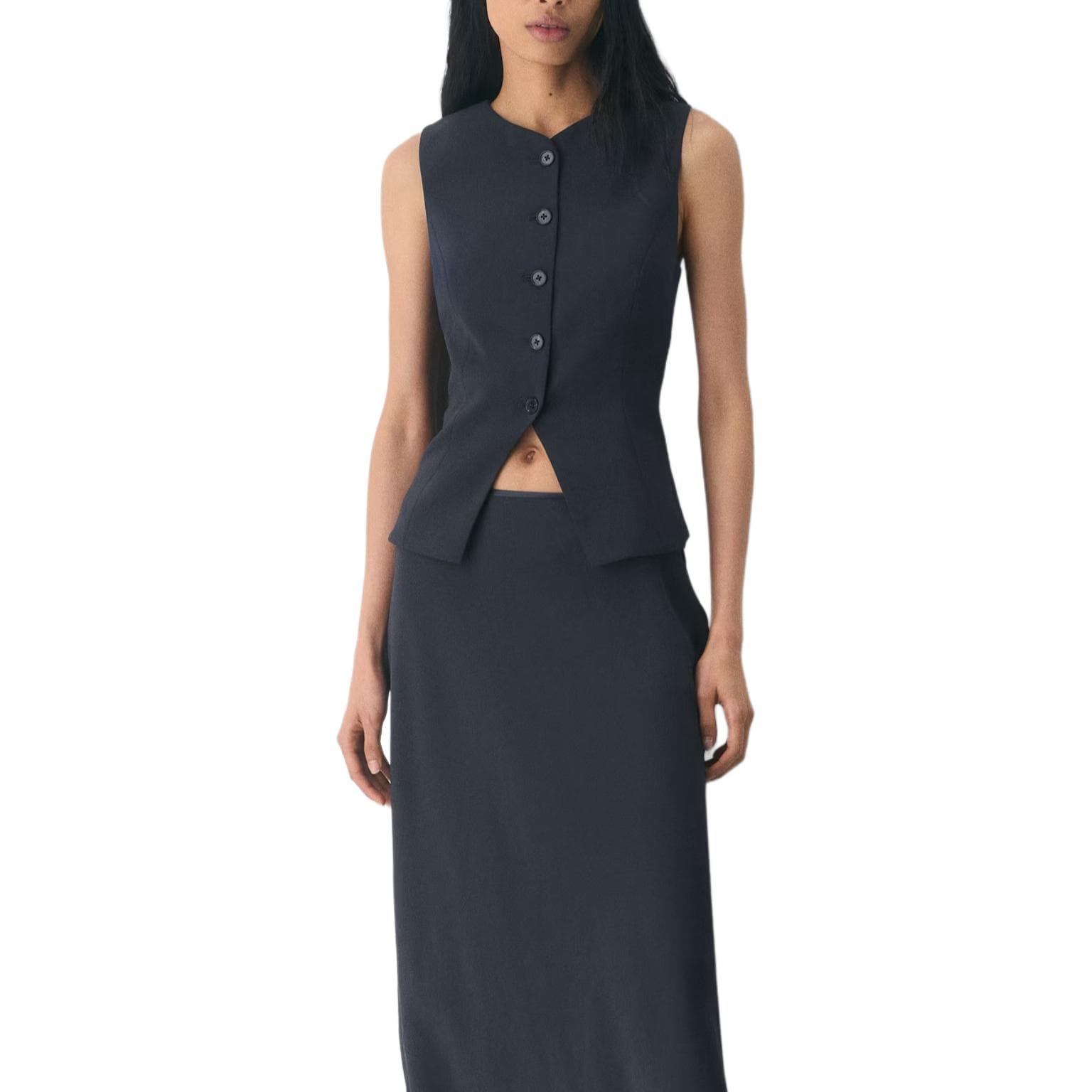 Aritzia Midnight Blue Женские жилеты - изображение 2