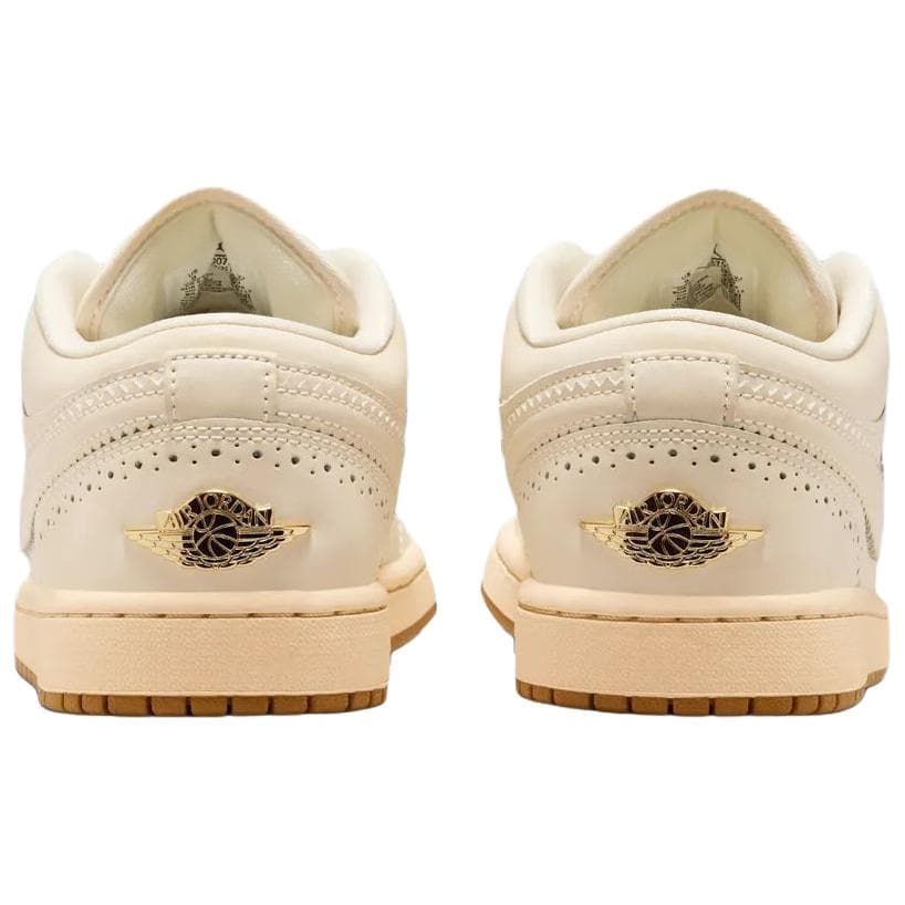 Ретро баскетбольные кроссовки Jordan Air Jordan 1 Ретро Баскетбольные Кроссовки Бежевые Женские - изображение 5