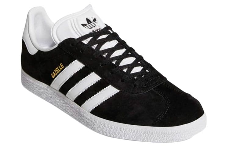 Кроссовки adidas Gazelle Black White Gold - изображение 3