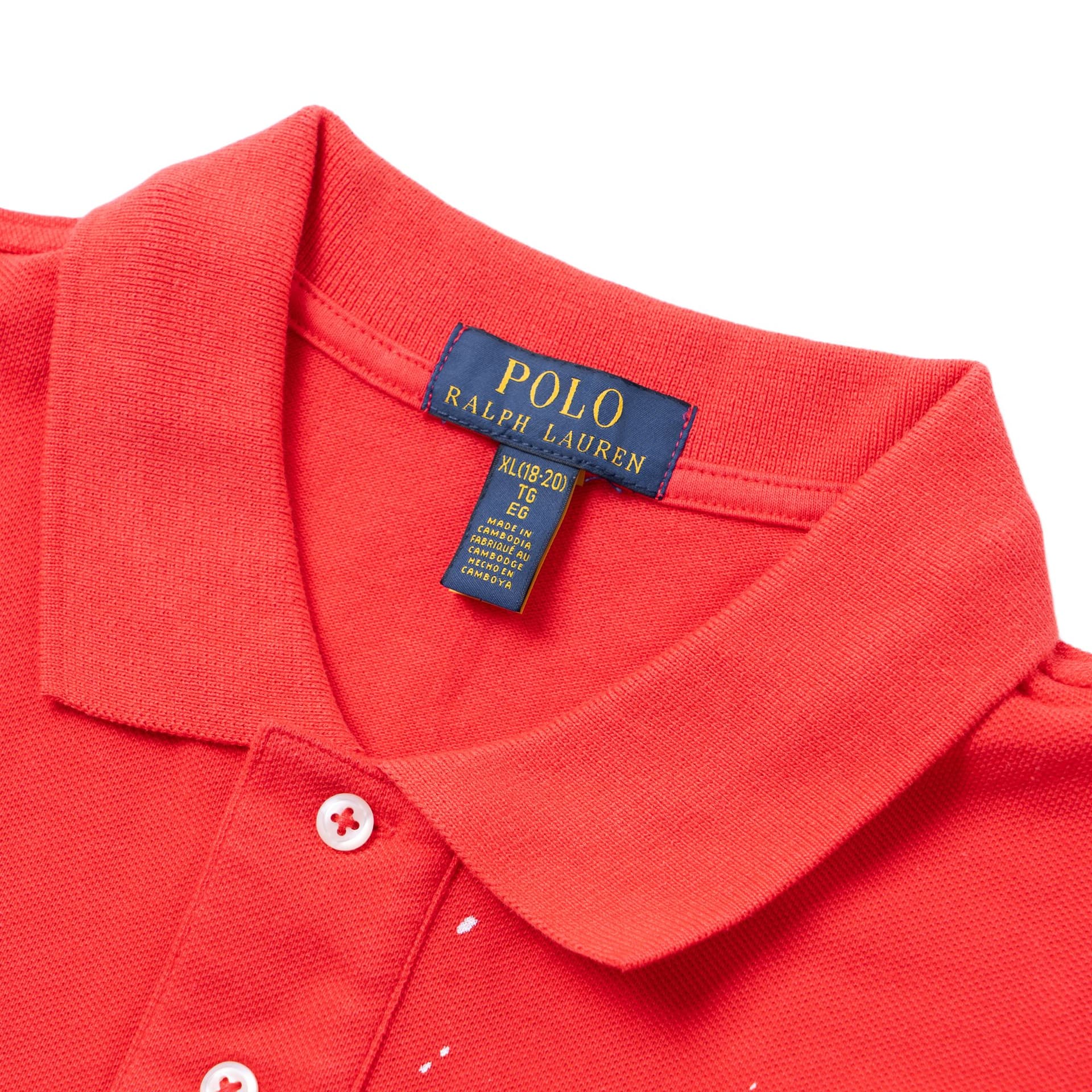Футболка Polo Ralph Lauren T-рубашка красная детская - изображение 3