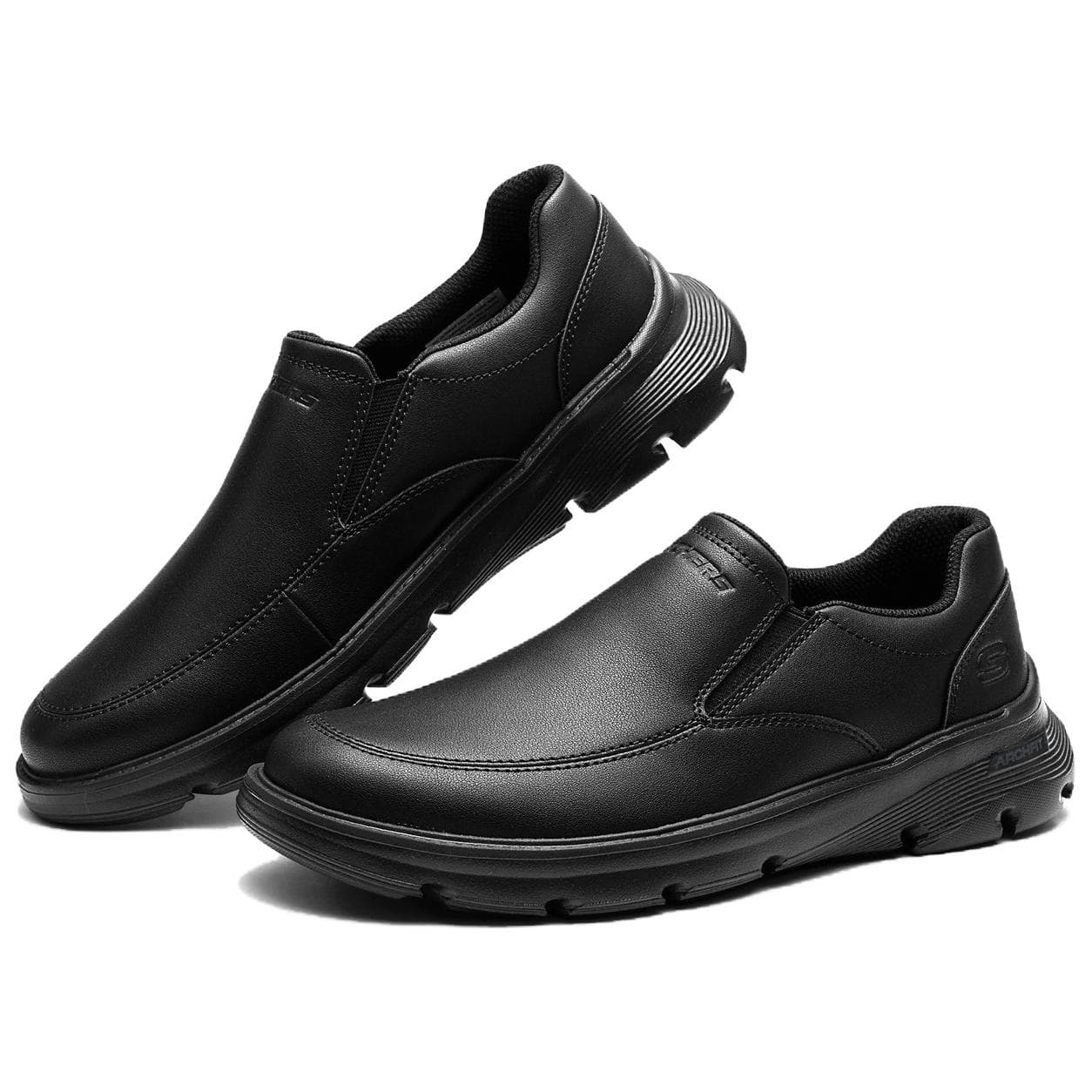 Skechers Повседневные кожаные туфли Low Топ Мужской - изображение 4