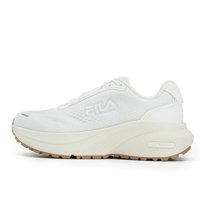 Кроссовки для бега fila NUVOLE 4 Беговые кроссовки Low Топ Ярко-белый Женские - изображение 1