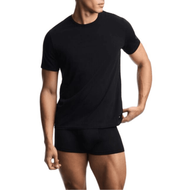 Трусы EMPORIO ARMANI UC001 Черные мужские майки без рукавов - изображение 1