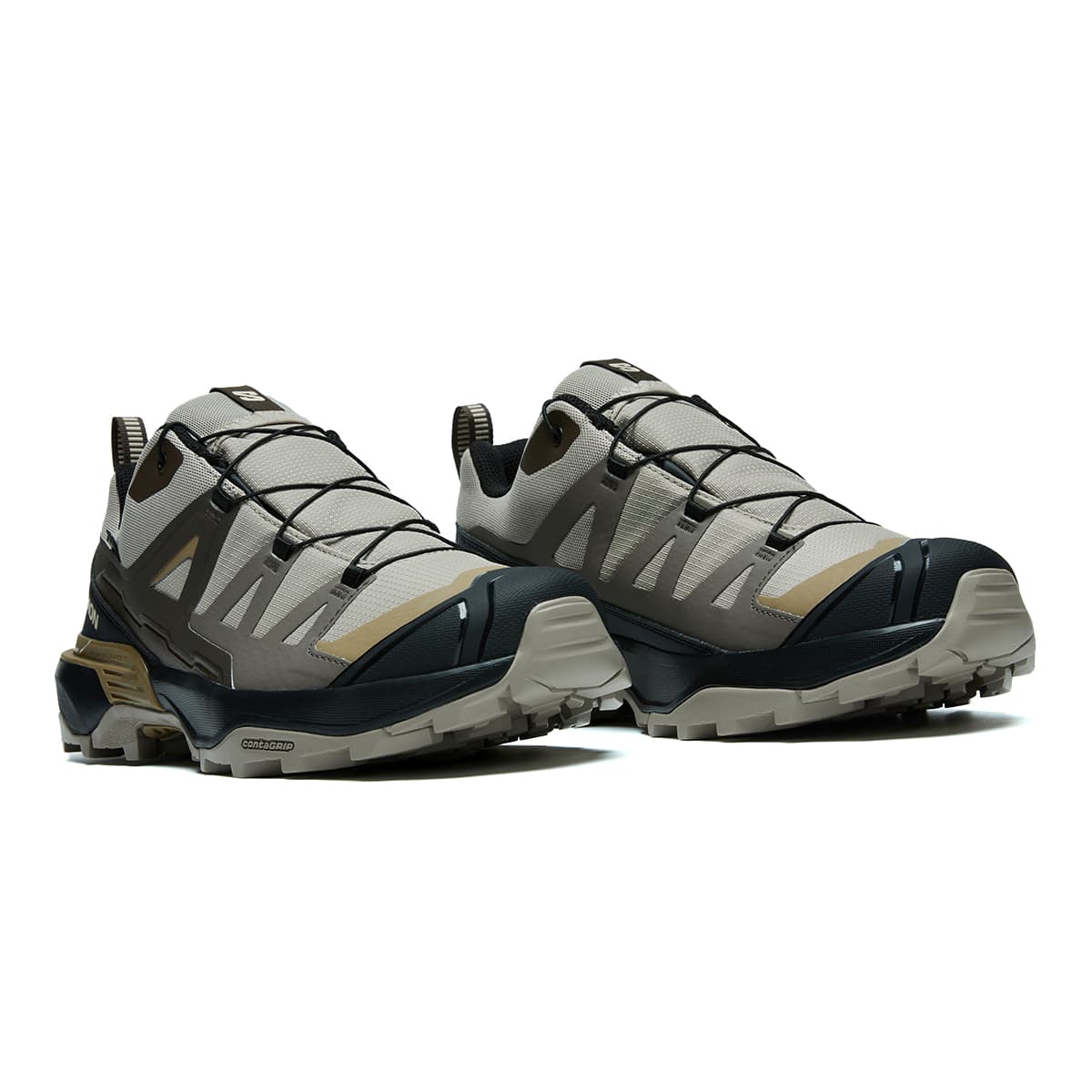 Кроссовки Salomon X Ultra 360 Low Топ Походная обувь Мужская Серый Коричневый - изображение 3