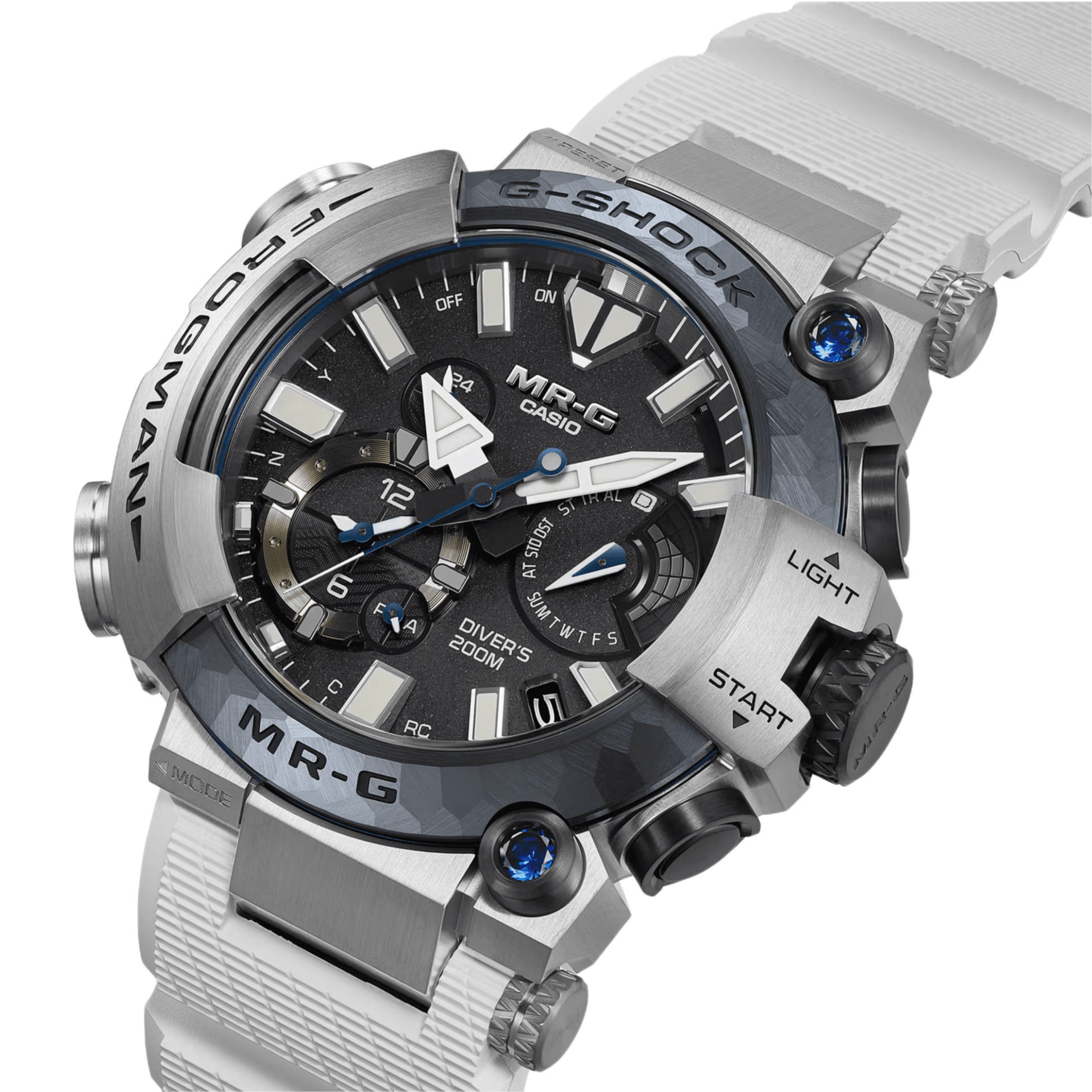 Часы CASIO Солнечный кварцевый механизм мужские часы Mr G 56 мм * 49,7 мм * 18,6 мм черный - изображение 3