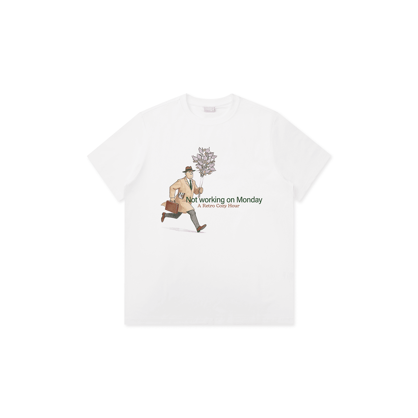 Футболка ROARINGWILD Белый Унисекс Футболка - изображение 1