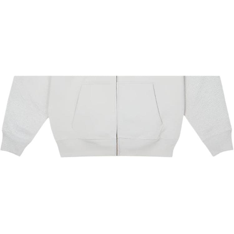 Худи PALACE SS26 drop2 BASICALLY A ZIP HOOD GREY MARL - изображение 5