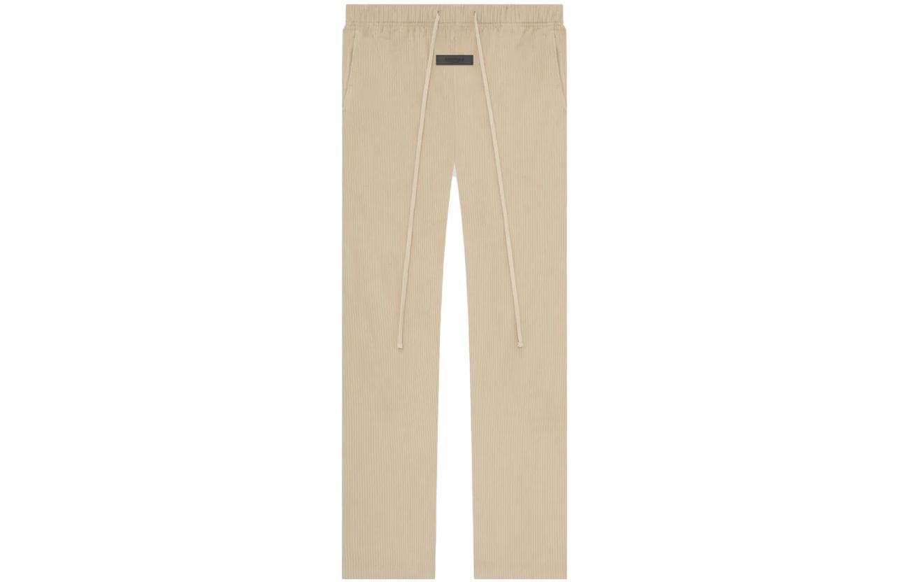 Штаны Fear of God Essentials SS23 Relaxed Trouser Sand Logo - изображение 1