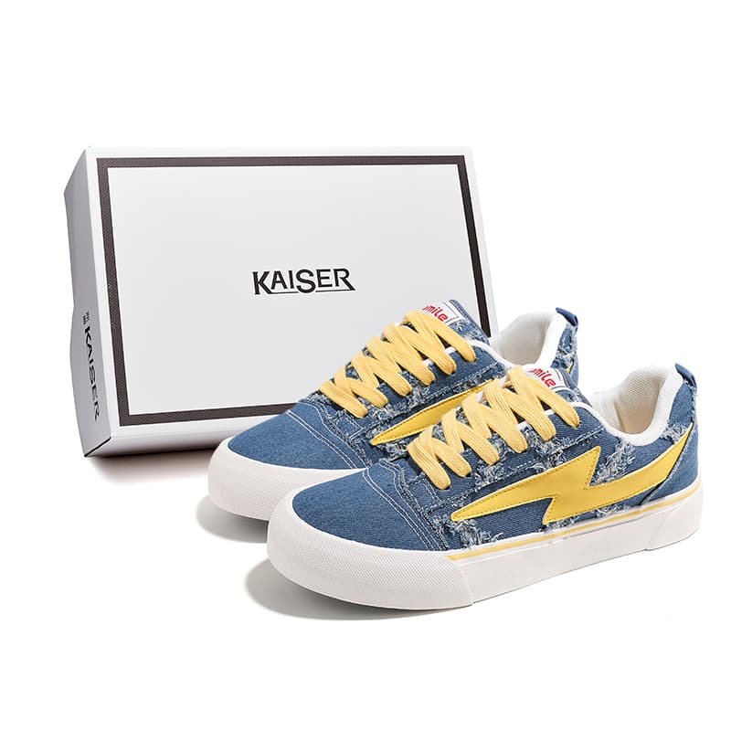 Кроссовки KAISER Легкий Аbrasion Resistant Легкий Abrasion Resistant Низкий Топ Скейтборд Обувь Мужская - изображение 1