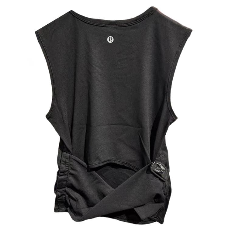 Lululemon Черный BLK Женские Майки для Йоги - изображение 2
