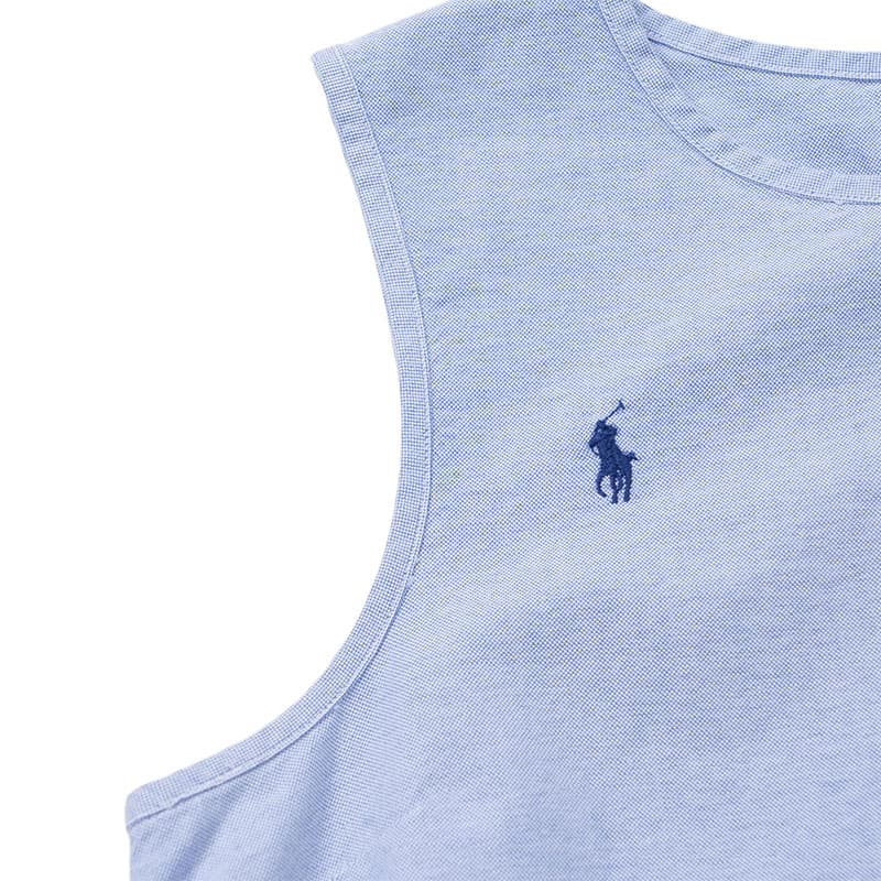 Платье Polo Ralph Lauren синего цвета для девочек - изображение 4