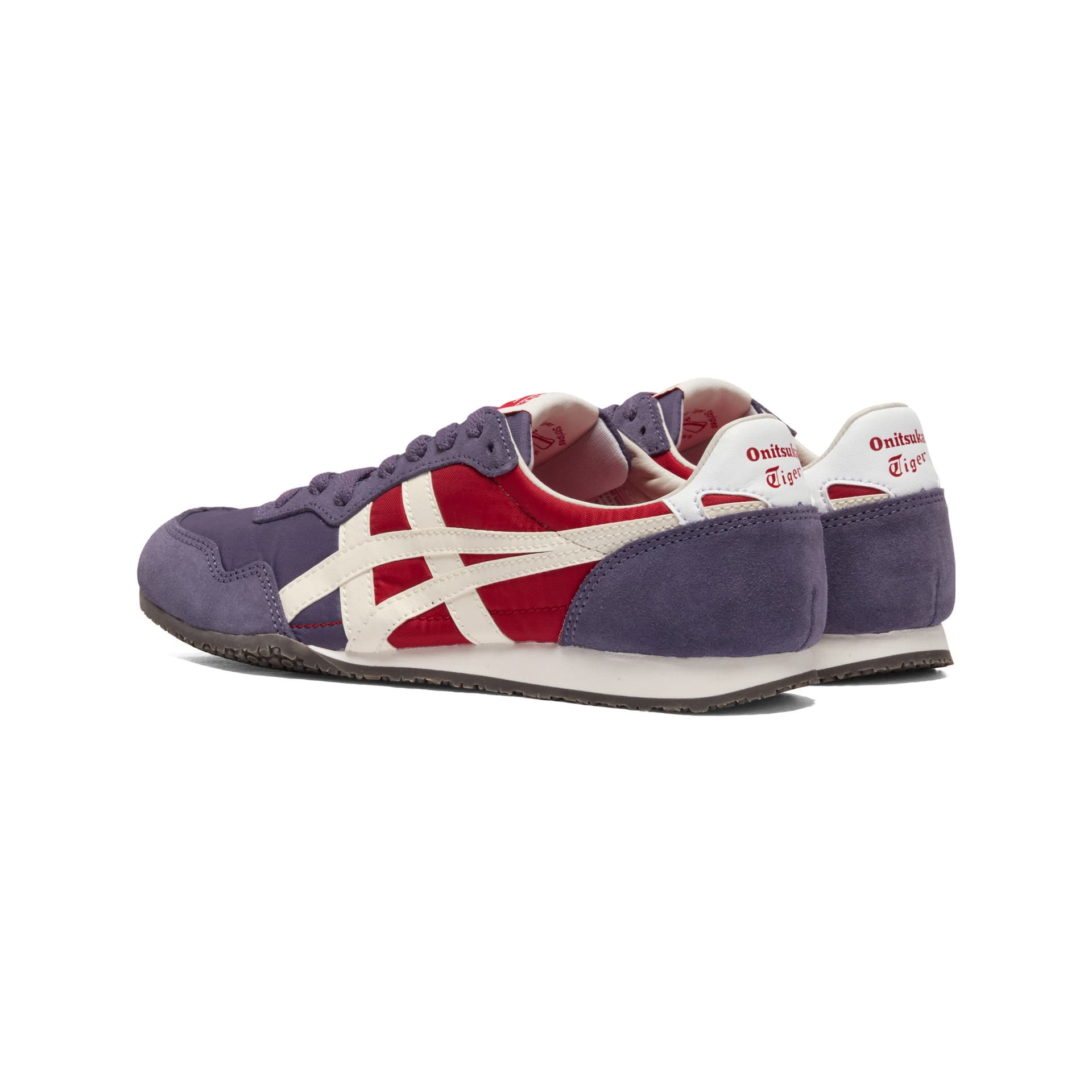 Кроссовки Onitsuka Tiger Serrano Коровья кожа текстиль синтетическая кожа повседневная обувь унисекс фуксия - изображение 4