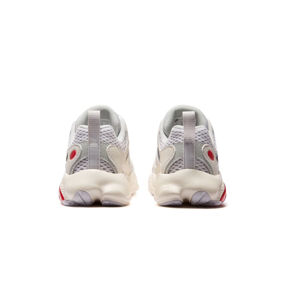Сандалии FILA KIDS Fern2 FERN 2 Легкий Обувь Текстиль Синтетическая Кожа Низкие Сандалии Дождь Туманно-Серый Молочно-Белый - изображение 3