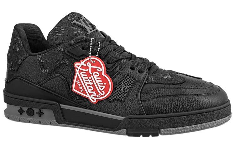 Кроссовки Louis Vuitton Trainer Black - изображение 2