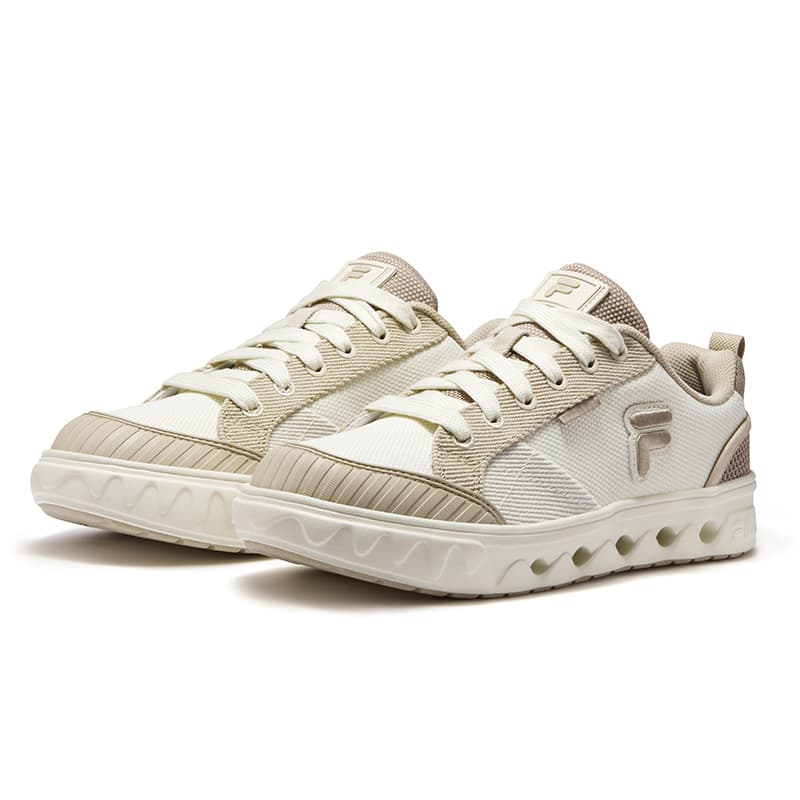 Кроссовки FILA FUSION Скейтборд Обувь Мужская Белый Коричневый - изображение 3