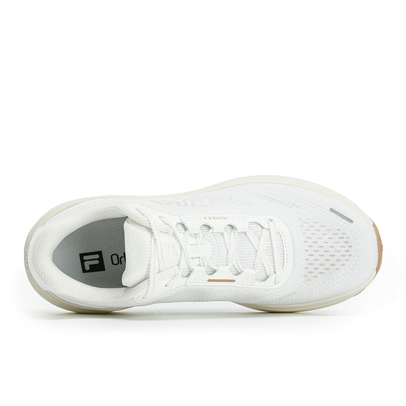 Кроссовки для бега fila NUVOLE 4 Беговые кроссовки Low Топ Ярко-белый Женские - изображение 4