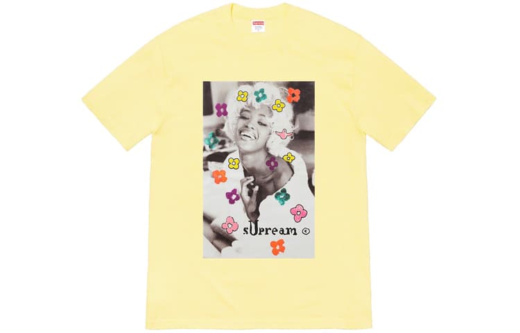 Футболка Supreme Naomi Tee Light Yellow - изображение 1