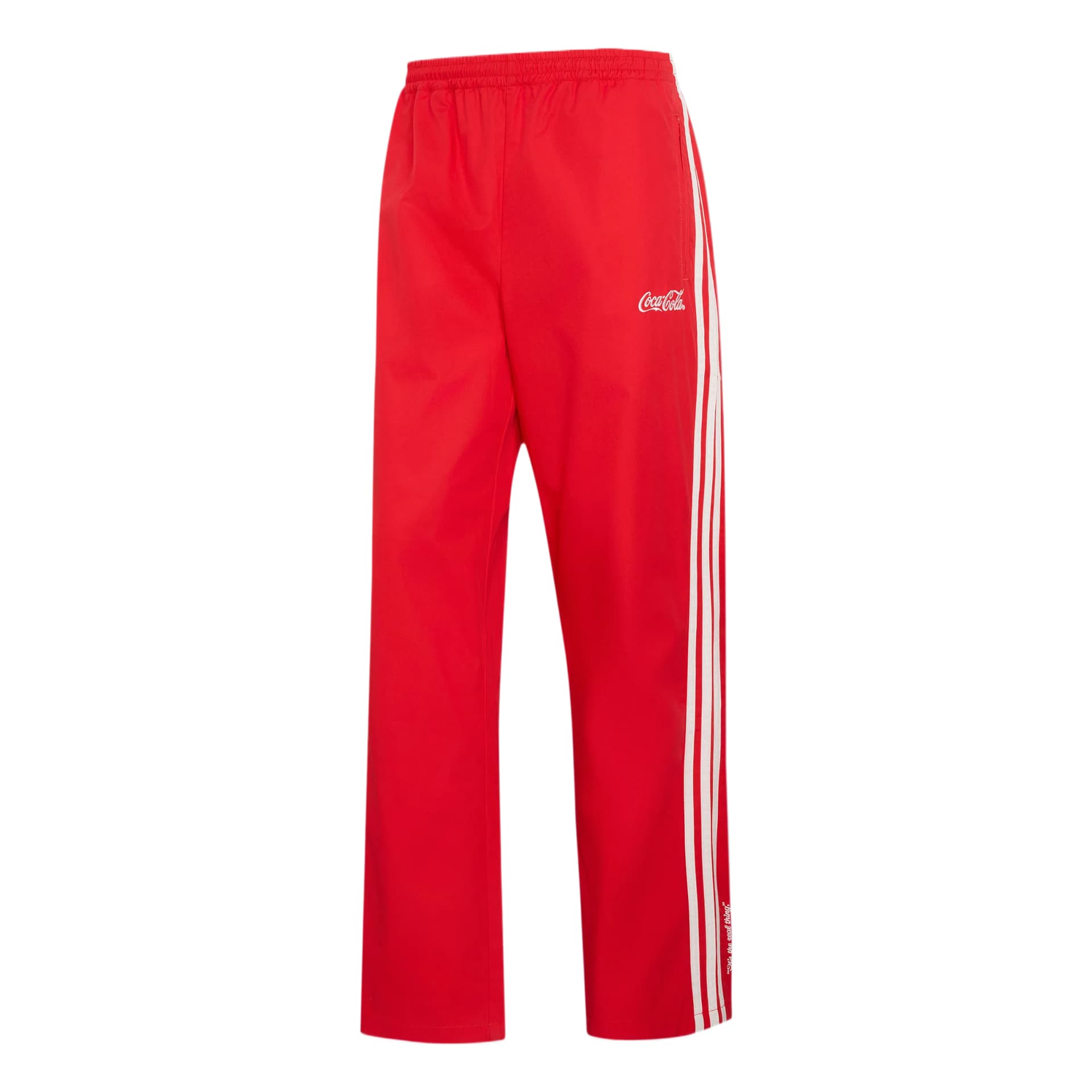 Штаны Adidas Originals Firebird Ярко-красные Мужские Спортивные Трикотажные Штаны - изображение 1