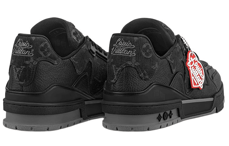 Кроссовки Louis Vuitton Trainer Black - изображение 3
